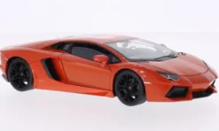 Welly Lamborghini Aventador Coupe, dunkelorange, 1:24, New