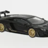 Mini GT Lamborghini Aventador, schwarz/gold, 2025, 1:64, Discount