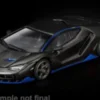 Pop Race Lamborghini Centenario, carbon/blau, 1:64, Discount