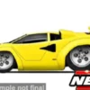 Maisto Lamborghini Countach, gelb, 1:64,