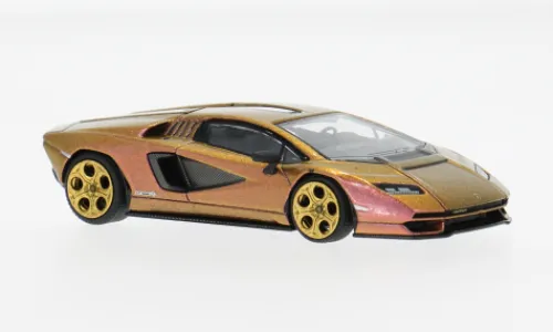 Pop Race Lamborghini Countach LP 800-4, orange/pink, 1:64, New