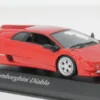 Maxichamps Lamborghini Diablo, rot, 1994, 1:43, Hot