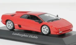 Maxichamps Lamborghini Diablo, rot, 1994, 1:43, Hot