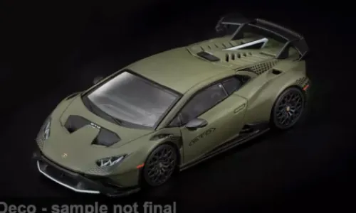 Pop Race Lamborghini Huracan STO, oliv, 1:64,