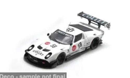 INNO64 Lamborghini Miura GT, weiss/schwarz, LB-Silhouette Works, 1:64,