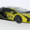 Bburago Lamborghini Sian FKP 37, gelb/schwarz, 2020, 1:18,
