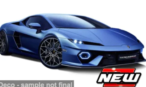 Bburago Lamborghini Temerario, blau, 1:24, New