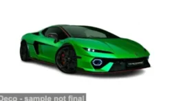 Bburago Lamborghini Temerario, grün, 1:43, Hot