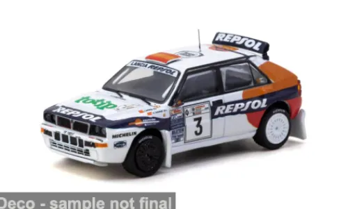Tarmac Works Lancia Delta HF Integrale, Acropolis Rally, 1993, C.Sainz/L.Moya, 1:64, Clearance