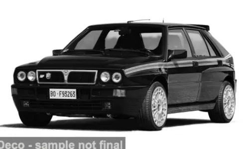 IXO Lancia Delta HF integrale EVO, schwarz/Dekor, 1992, 1:43, Online