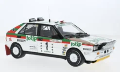 Kyosho Lancia Delta HF 4WD, Targa Florio, 1987, Totip, #1, D.Cerrato/G.Cerri, 1:18, Outlet