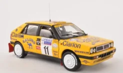 Sun Star Lancia Delta Integrale, RAC Rallye, 1989, Clarion, #11, P.Eklund/B.Cederberg, 1:18, Hot