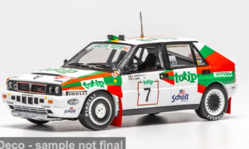 IXO Lancia Delta Integrale 16V, Rally San Remo, 1987, #7, D.Cerrato/G.Cerri, 1:43, Sale