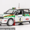 IXO Lancia Delta Integrale 16V, Rally Acropolis, 1989, #4, A.Fiorio/L.Pirollo, 1:43, Hot