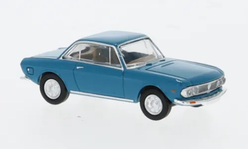 Brekina Lancia Fulvia Coupe, blau, 1970, 1:87, New
