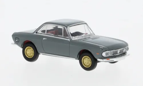Brekina Lancia Fulvia Coupe, dunkelgrau, 1970, 1:87, New