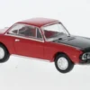 Brekina Lancia Fulvia Coupe, rot/schwarz, 1970, 1:87, Hot