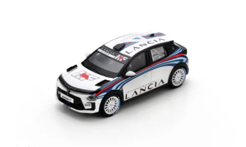 Spark Lancia Ypsilon HF Rally4 Presentation, weiss/Dekor, 1:43, Best
