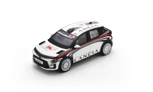 Spark Lancia Ypsilon HF Rally4, weiss/Dekor, 1:43, Clearance