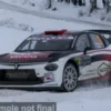 IXO Lancia Ypsilon Rally2 HF Integrale, Rallye Monte Carlo, 2026, #21, Y.Rossel/A.Dunand, 1:18,