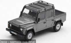 Mini GT Land Rover Defender 110 Crew Cab with English Blister Packaging, dunkelgrau, 2012, James Bond 007 – Skyfall, 1:64, Best