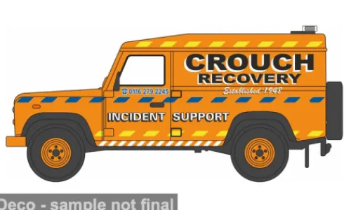 Oxford Land Rover Defender, Crouch Recovery, 1:76, New