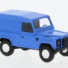 Busch Land Rover Defender 90 Kasten, blau, 1983, 1:87, New