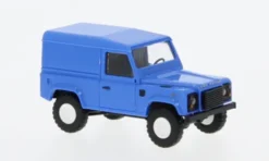 Busch Land Rover Defender 90 Kasten, blau, 1983, 1:87, New