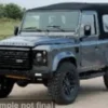 Solido Land Rover Defender 90, silber, 1:18, New