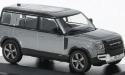 Oxford Land Rover Defender 110X, grau/schwarz, 1:76, Best