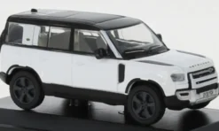 Oxford Land Rover Defender 110X, weiss/schwarz, 1:76, New