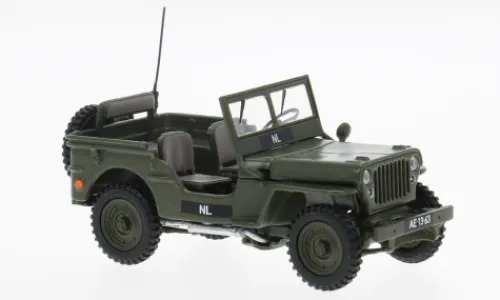 Cararama Land Rover NECAF 1/4 Ton, 1955, NL, 1:43, Outlet