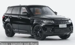 WhelArt Land Rover Range Rover, schwarz, 1:64, Clearance