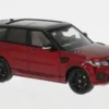 WhelArt Land Rover Range Rover Sport, rot/schwarz, 2005, 1:64,