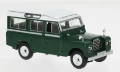 IXO Land Rover Series III 109, dunkelgrün/weiss, 1978, 1:43,