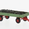 Busch - Landwirtschaftlicher Anhänger, grün/rot, 1958, 1:87, Discount