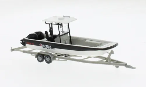 Wiking Lehmar Mehrzweckboot MZB 72, 1:87, Outlet
