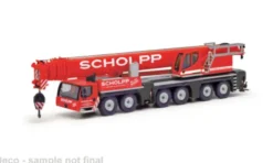 Herpa Liebherr LTM 1300-6.2, rot, Scholpp, 1:87, New
