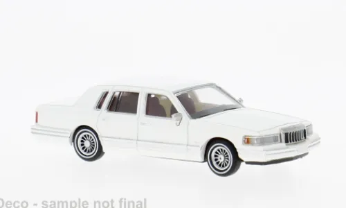 PCX87 Lincoln Town Car, weiss, 1991, 1:87, Discount