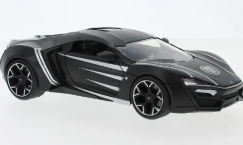 Jada Lykan Hypersport, schwarz, 2017, Marvel Avengers - Black Panther, 1:24, Clearance
