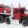 Maisto Mack R685ST Flatbed, rot/schwarz, 1980, 1:64,