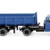Wiking Magirus Deutz Hinterkippersattelzug, blau, 1:87, Clearance