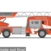 Rietze Magirus DLK 32 n.B., BF Stuttgart, 1:87, Best