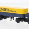 Brekina Magirus 310 D 16 PP-Sattelzug, 1974, Dachser Spedition, 1:87, Best