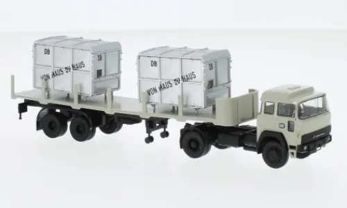 Brekina Magirus 310 D 16 Rungen-SZ, 1974, DB, 1:87, Best