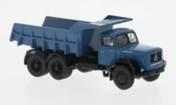 Brekina Magirus Jupiter Kipper, blau/schwarz, 1960, 1:87, Discount