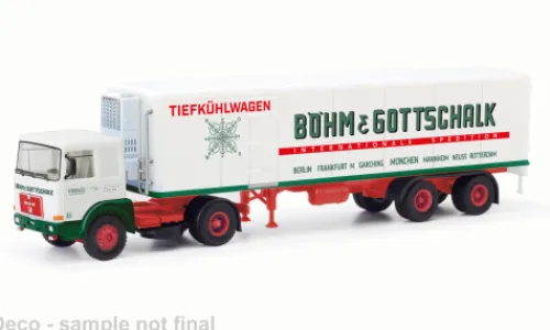 Herpa / Modellbau Schwarz MAN F8, Böhm & Gottschalk, 1:87, Discount