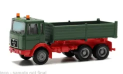 Herpa MAN F8, dunkelgrün/rot, 1:87, Hot