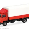 Herpa MAN G90, rot/weiss, 1:87, Hot