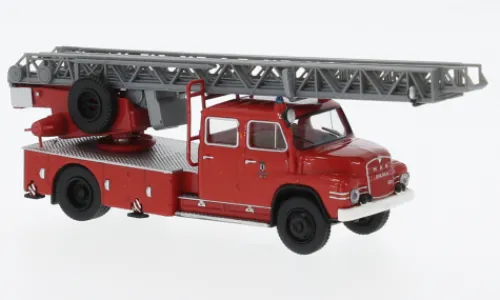 Brekina MAN 520 H DLK 30, 1967, Feuerwehr Berlin, 1:87, Discount